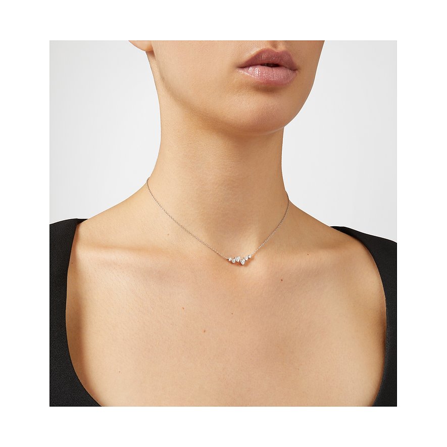 Chiara Ferragni Halsschmuck aus 925er Silber mit Zirkonia.