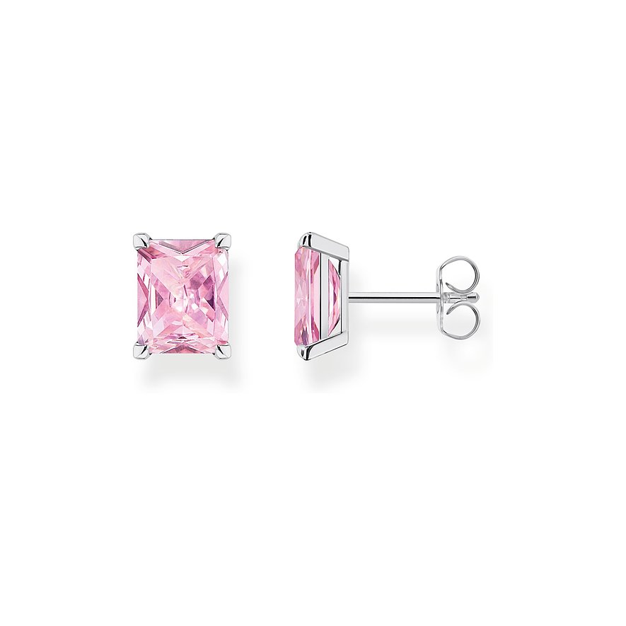 2. Chance - Thomas Sabo Ohrstecker H2201-051-9, Zirkonia, Damen, 925er Silber, silber