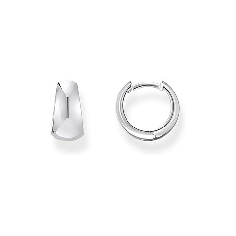Thomas Sabo Ohrringe aus 925er Silber, poliert, mit Klappverschluss.