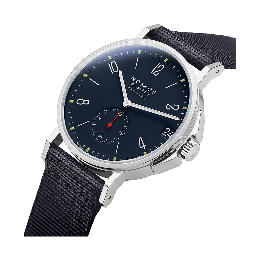 Nomos Glashütte Unisexuhr Ahoi neomatik 38 Atlantik GB 528