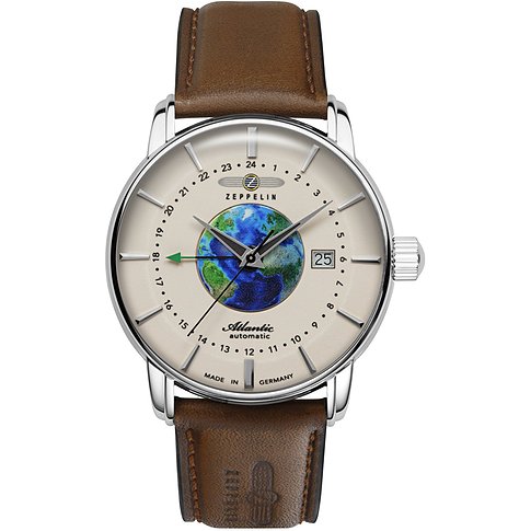 Zeppelin Herrenuhr Atlantic GMT 84685