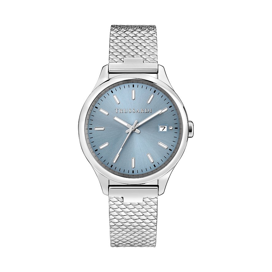 Trussardi Damenuhr City Life R2453170507, Damen, Edelstahl, Armband: Edelstahl, Quarz, analog