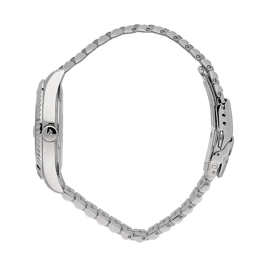 Philip Watch Herrenuhr mit Edelstahlgehäuse und Gliederarmband.