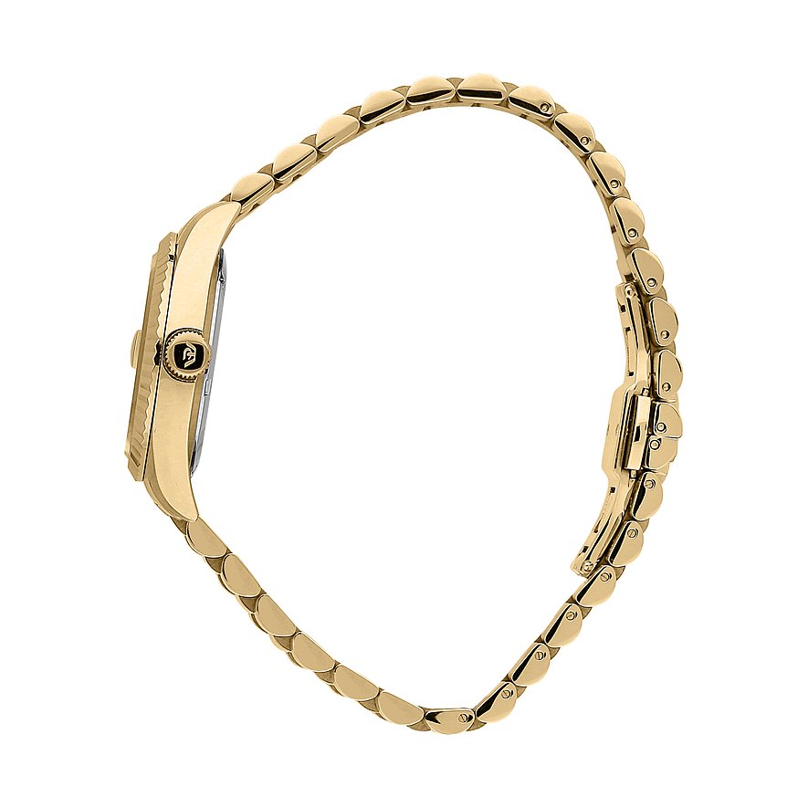 Philip Watch dameur i rustfrit stål, guldfarvet, med led-lænke.