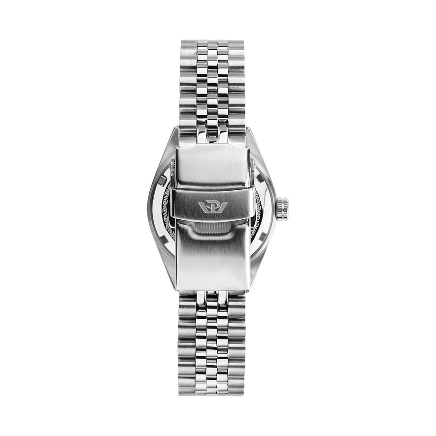 Philip Watch Damenuhr mit Edelstahlgehäuse und Gliederarmband.
