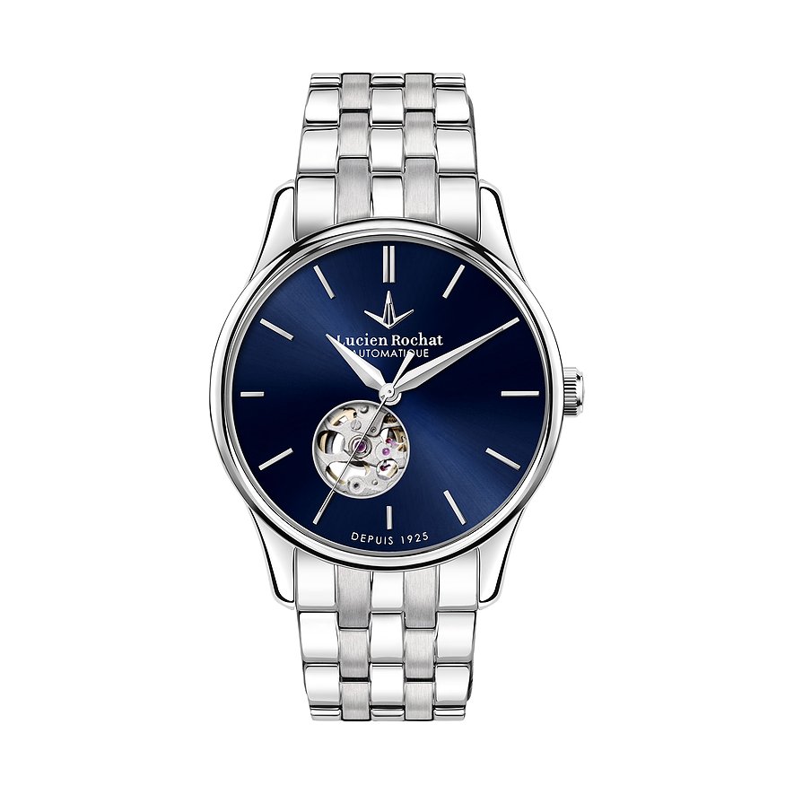Lucien Rochat Herrenuhr Montreux R0423115004, Herren, Edelstahl, Armband: Edelstahl, Automatik, analog