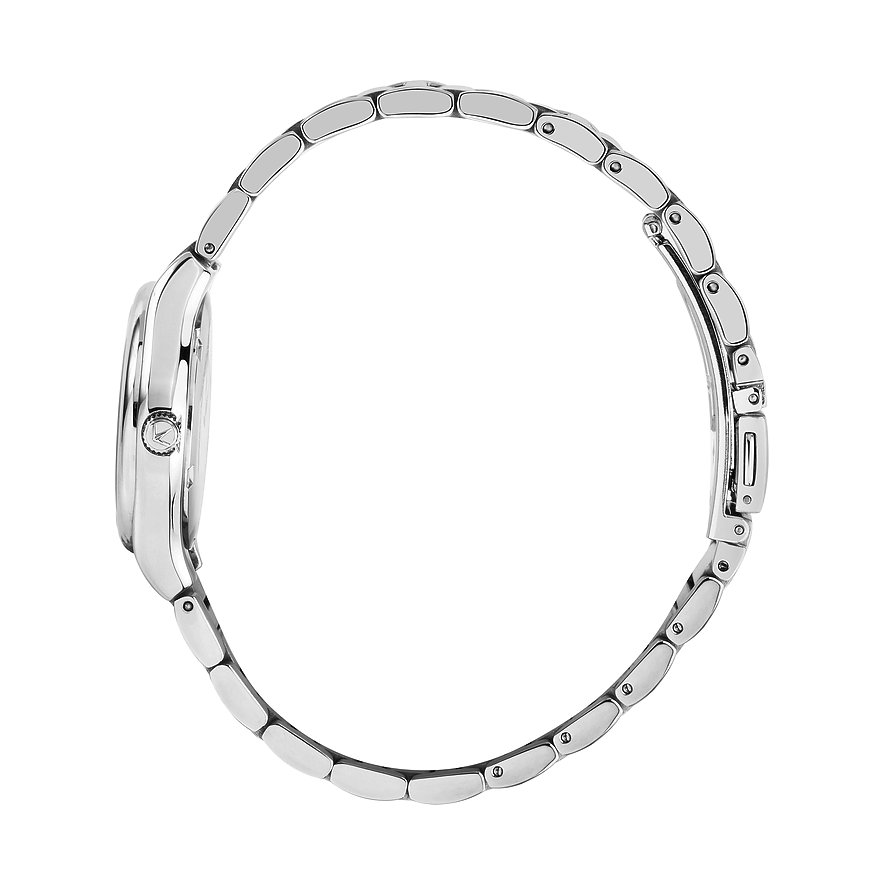 Lucien Rochat damklocka i rostfritt stål med silverfärgat boett och länklänkarmband.