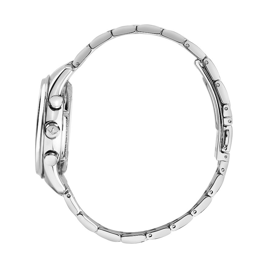 Lucien Rochat Edelstahl-Damenuhr mit analoger Anzeige.