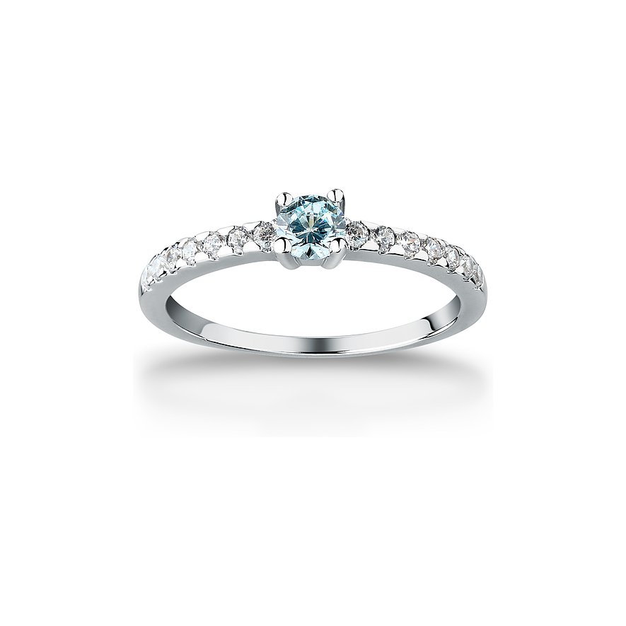 La Petite Story Ring aus 925er Silber mit Zirkonia.