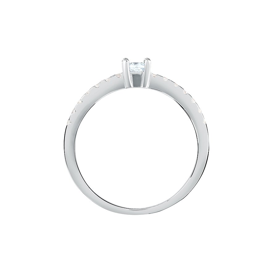 Artikel klicken und genauer betrachten! - La Petite Story Damenring Silver LPS03AWV09014 - Damenring von La Petite Story in der Farbe silber. Das Material des Produktes ist 925er Silber. Größe: 54 | im Online Shop kaufen