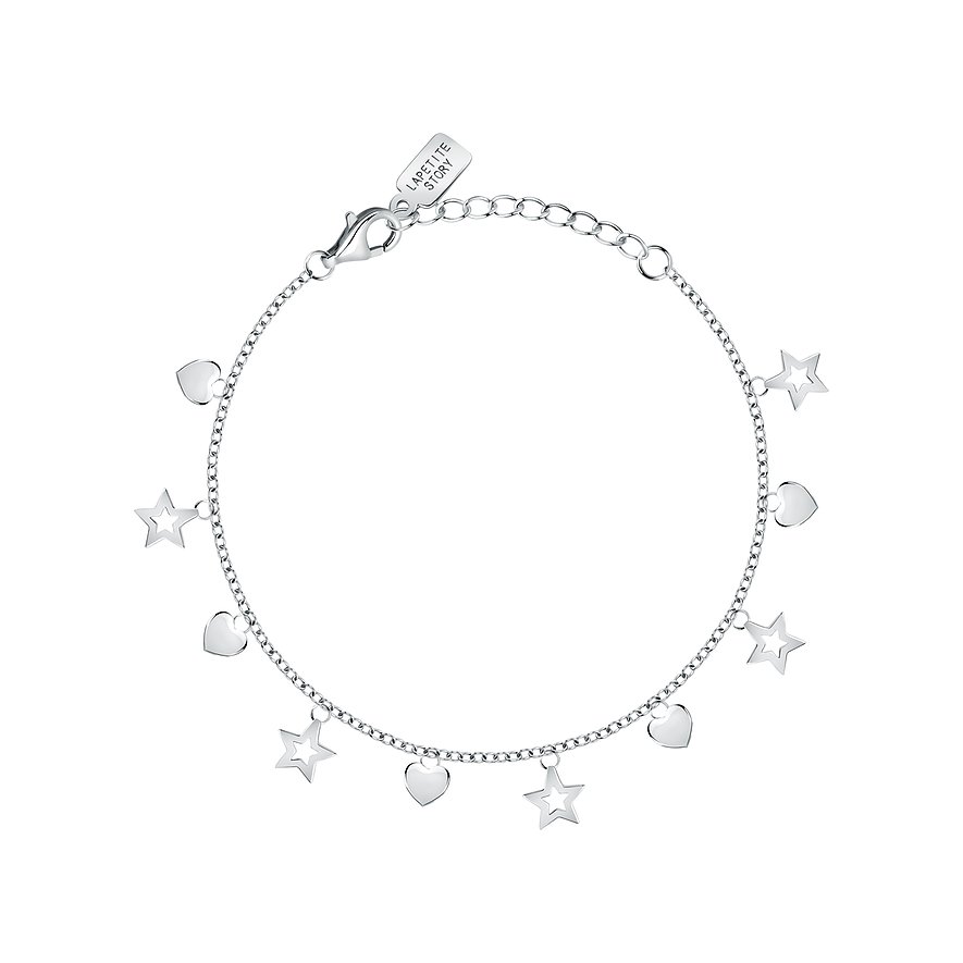 La Petite Story Armband Silver, Damen, 925er Silber, Emaille, silber