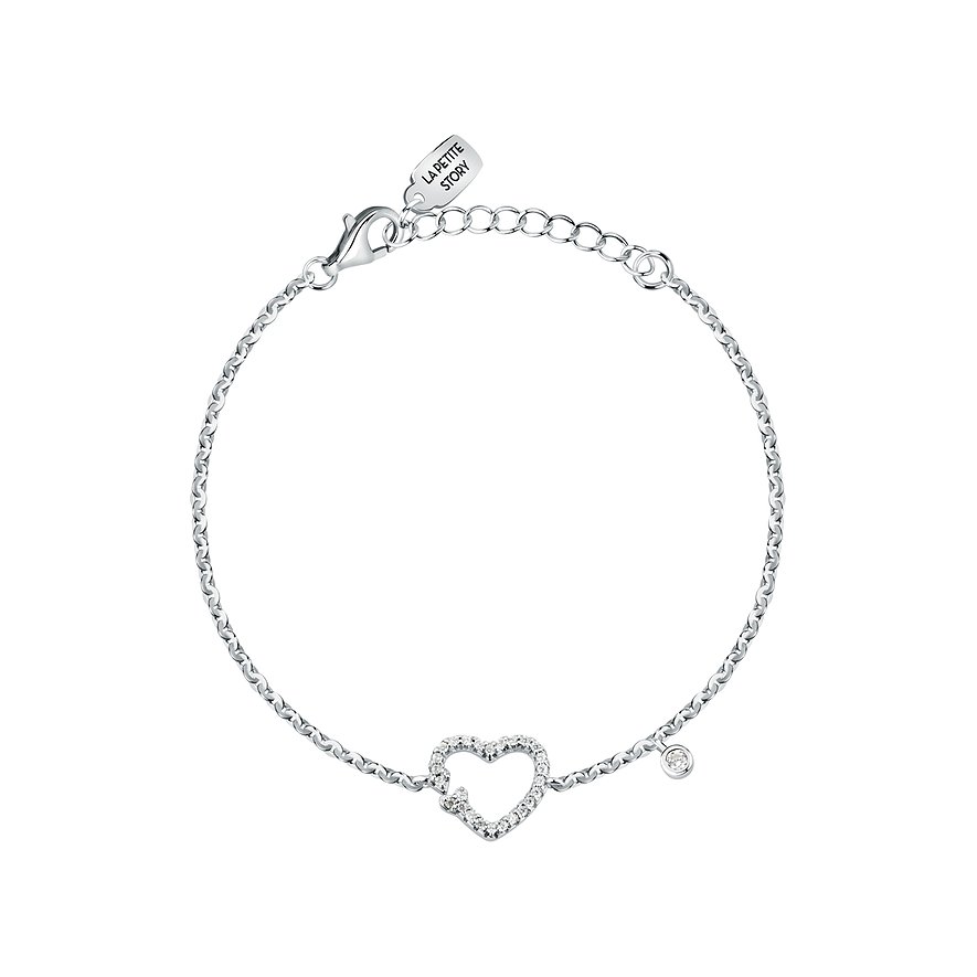 La Petite Story Armband Silver, Zirkonia, Damen, 925er Silber, silber