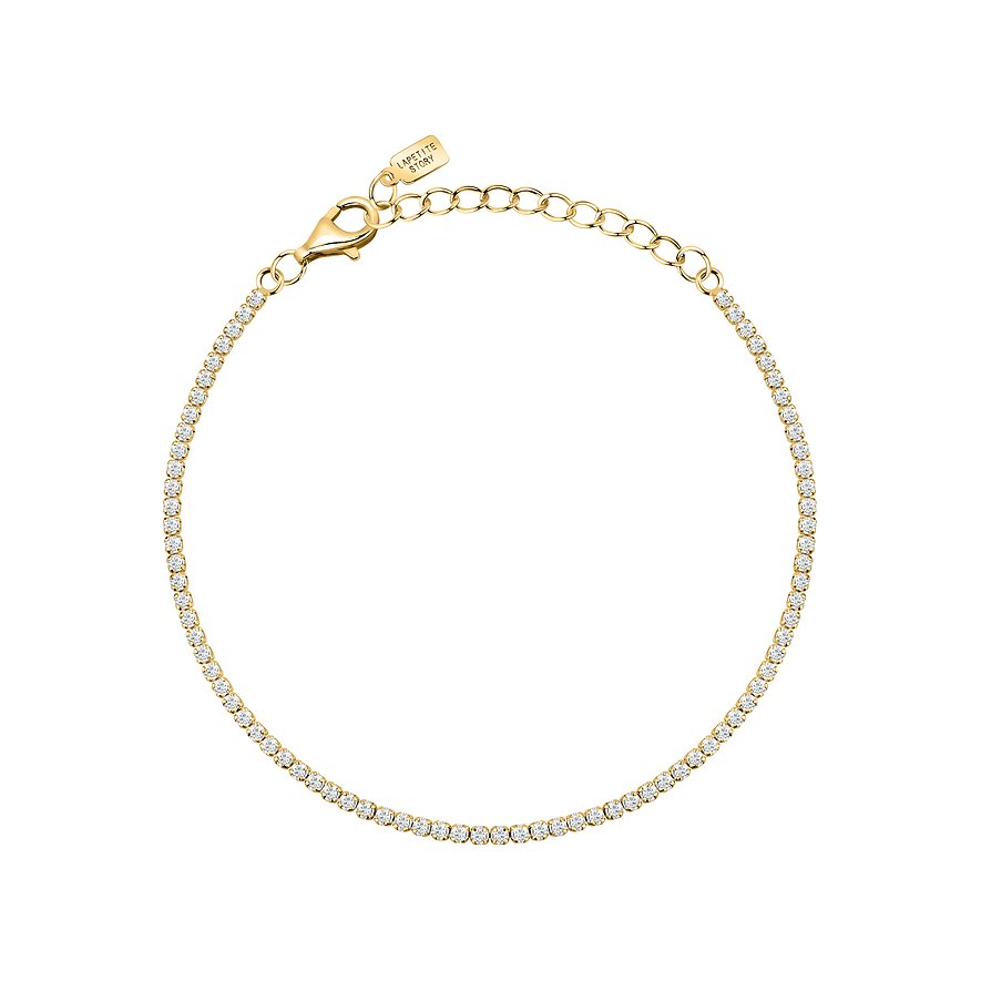 La Petite Story Armband Silver, Zirkonia, Damen, 925er Silber, gelb