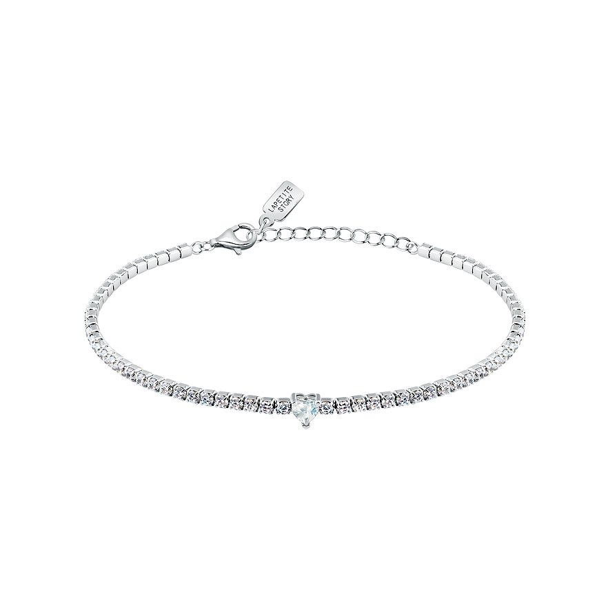 La Petite Story Armband Silver, Zirkonia, Damen, 925er Silber, silber