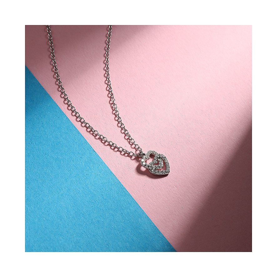 La Petite Story Halsschmuck aus 925er Silber mit Zirkonia.