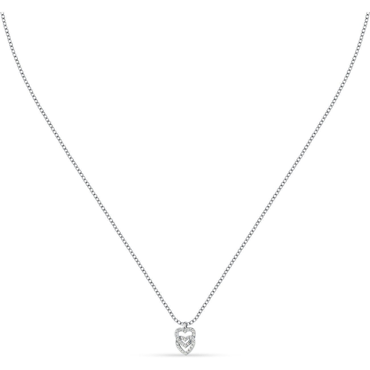 La Petite Story Halskette aus 925er Silber mit Zirkonia.