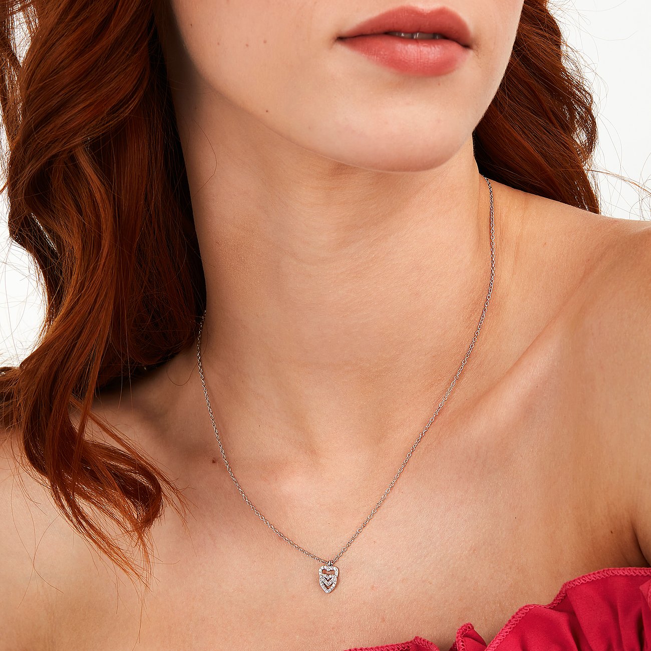 La Petite Story Halsschmuck aus 925er Silber mit Zirkonia.