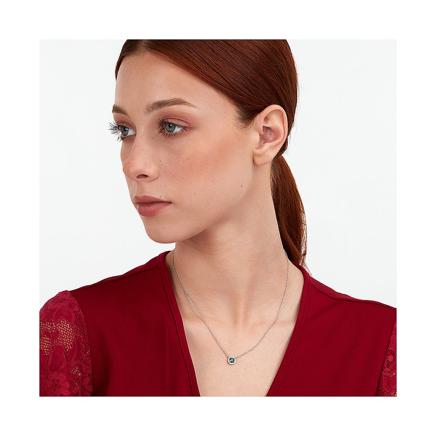 La Petite Story Halskette aus 925er Silber mit Zirkonia.