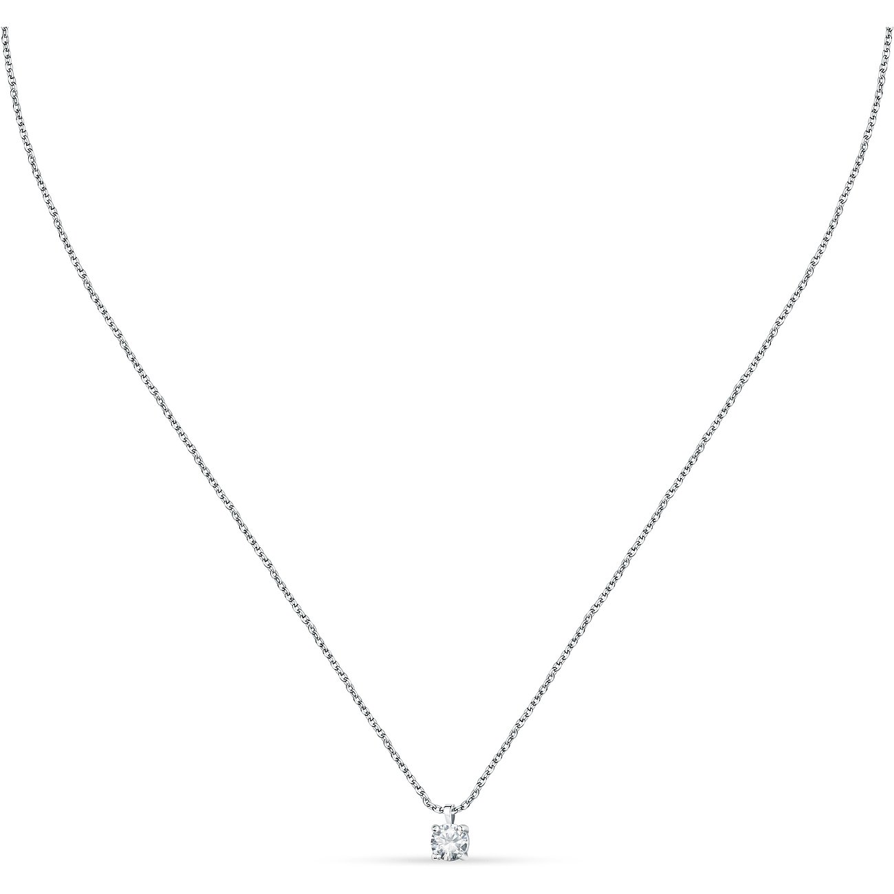 La Petite Story Halskette aus 925er Silber mit Zirkonia.