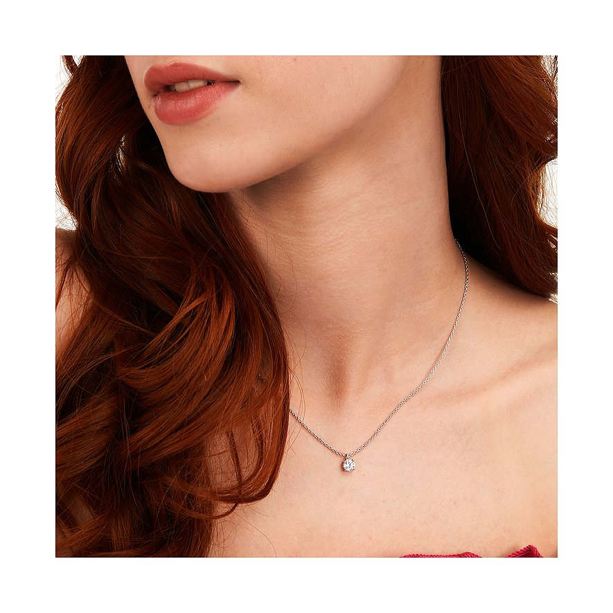 La Petite Story Halskette aus 925er Silber mit Zirkonia.