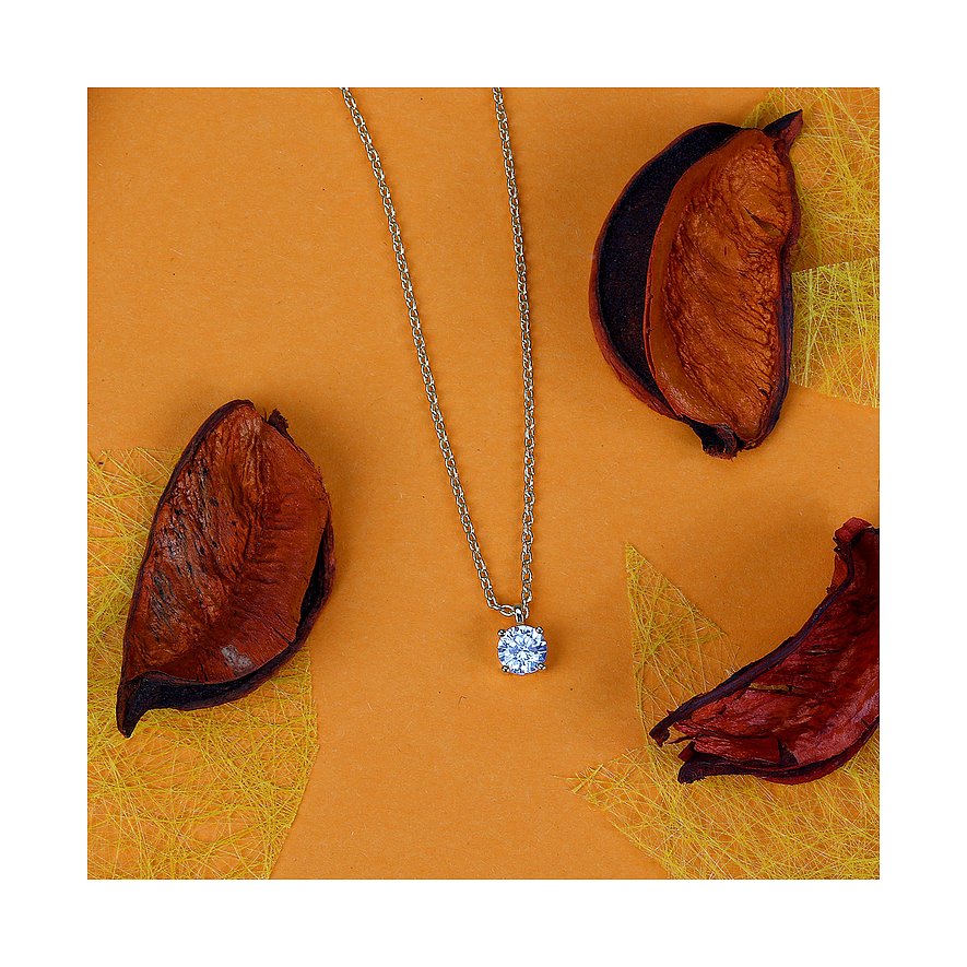 La Petite Story Halsschmuck aus 925er Silber mit Zirkonia.