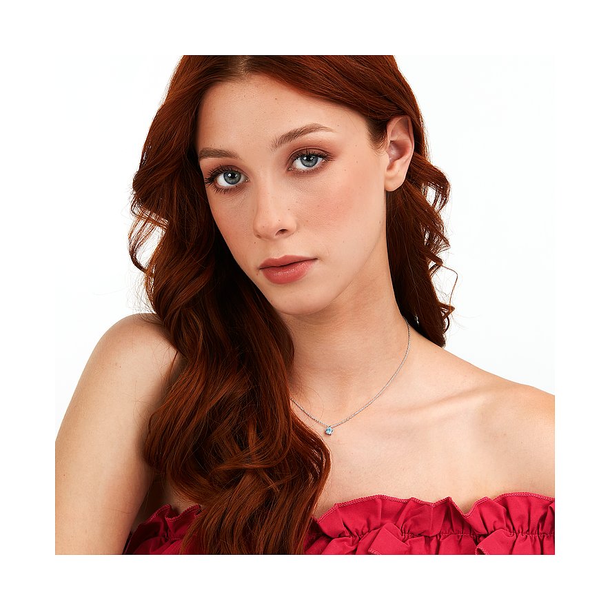 La Petite Story Halskette aus 925er Silber mit Zirkonia.