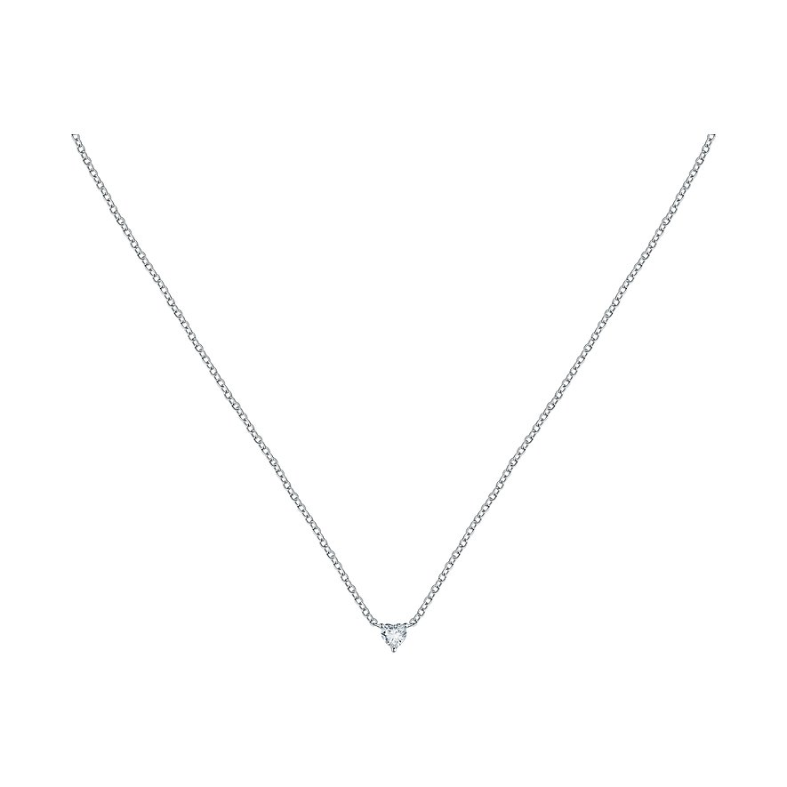 La Petite Story Kette Silver, Zirkonia, Damen, 925er Silber, silber