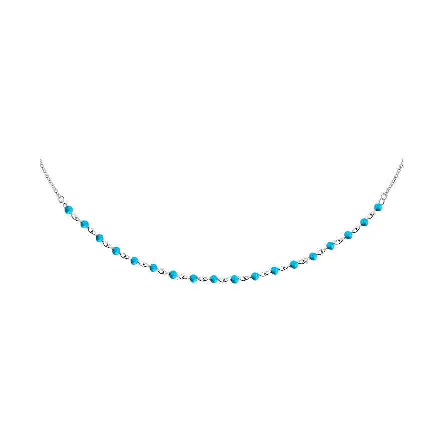 La Petite Story Kette Silver, Damen, 925er Silber, Emaille, silber