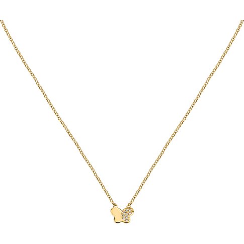 Collier La Petite Story en argent 925 avec zircone.