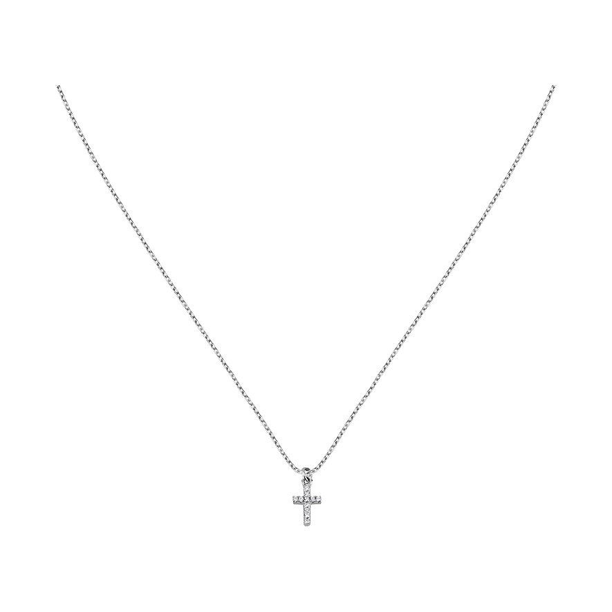 La Petite Story Kette Silver, Zirkonia, Damen, 925er Silber, silber