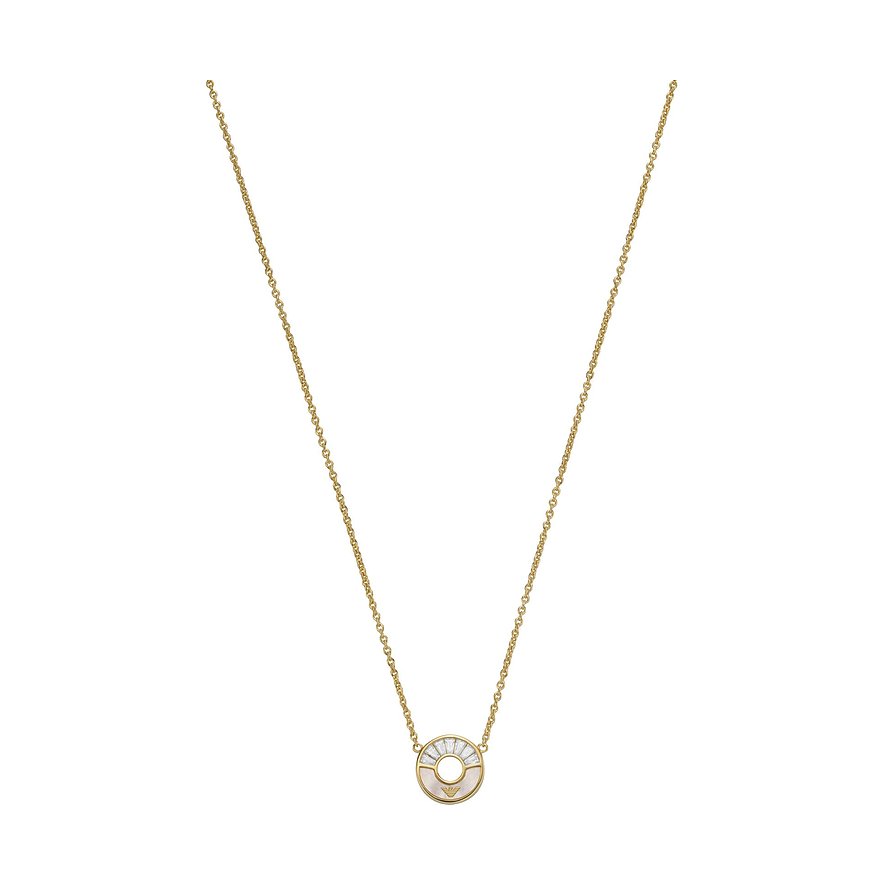 2. Chance - Emporio Armani Kette EG3557710, Perlmutt, Damen, 925er Silber, gold