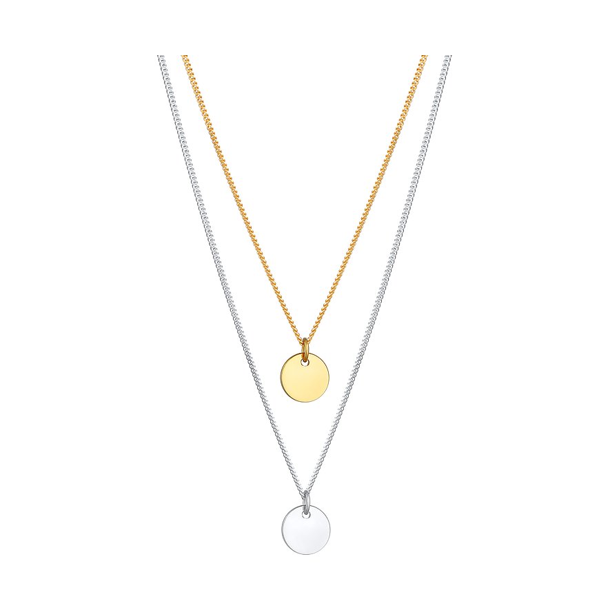 Elli Kette, Damen, 925er Silber, silber