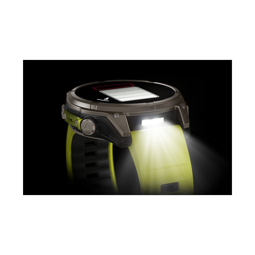 Garmin Montre intelligente Fenix  8 - 47 mm Solar Sapphire Graphit Titanium Titan  010-02906-21