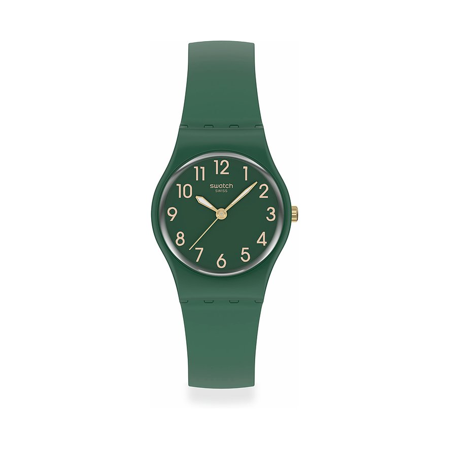 Swatch Damenuhr 2408 SWATCH ESSENTIALS LG130, Damen, Kunststoff, Armband: Kunststoff, Quarz, analog