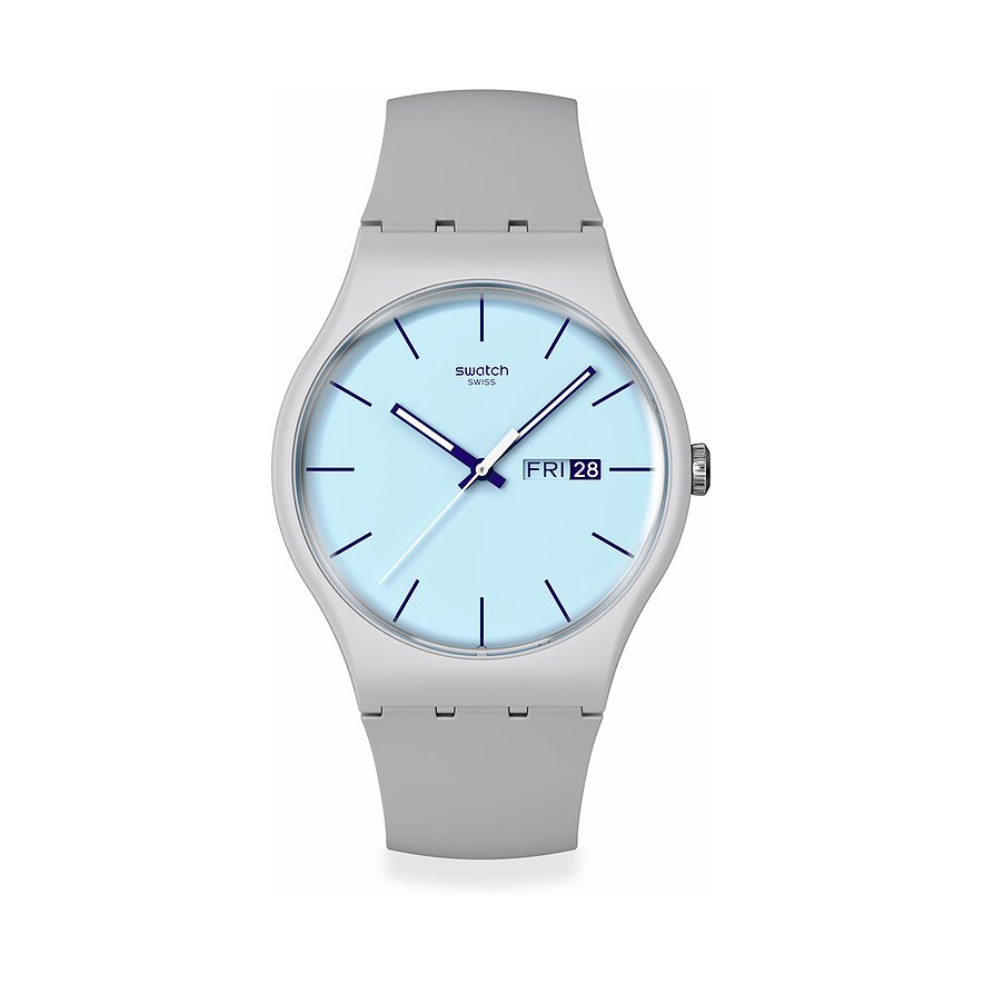 Swatch Unisexuhr 2408 SWATCH ESSENTIALS SO29M702, Unisex, Kunststoff, Armband: Silikon, Quarz, analog