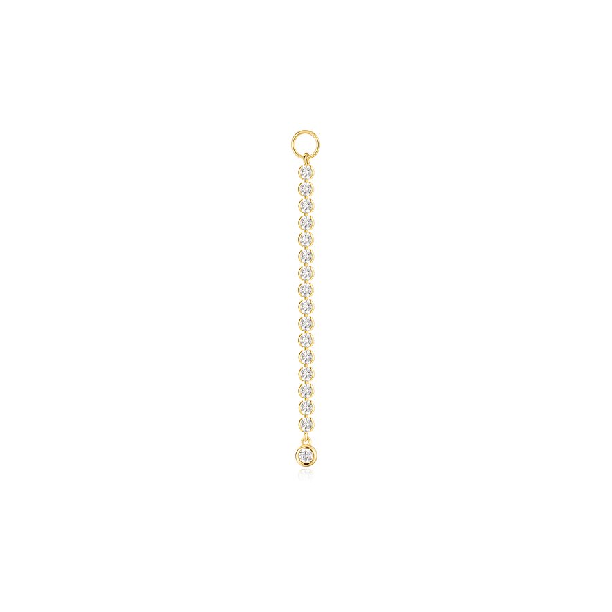 Ania Haie Charm Pop Charms, Damen, 925er Silber, gold