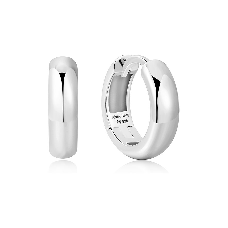 Ania Haie Creolen Dusk Divas, Damen, 925er Silber, silber
