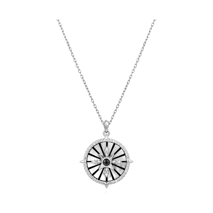 Ania Haie Kette Dusk Divas, Damen, 925er Silber, silber
