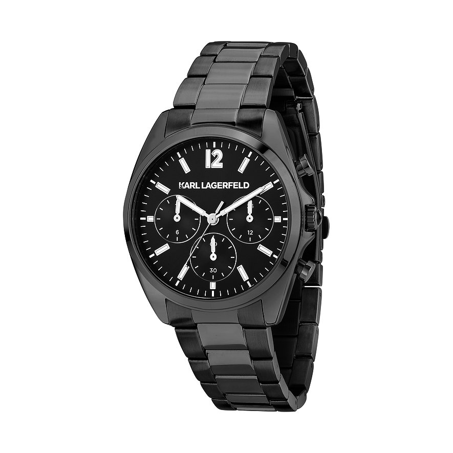 Karl Lagerfeld Damenuhr R0553101501, Damen, Edelstahl, Armband: Edelstahl, Quarz, analog