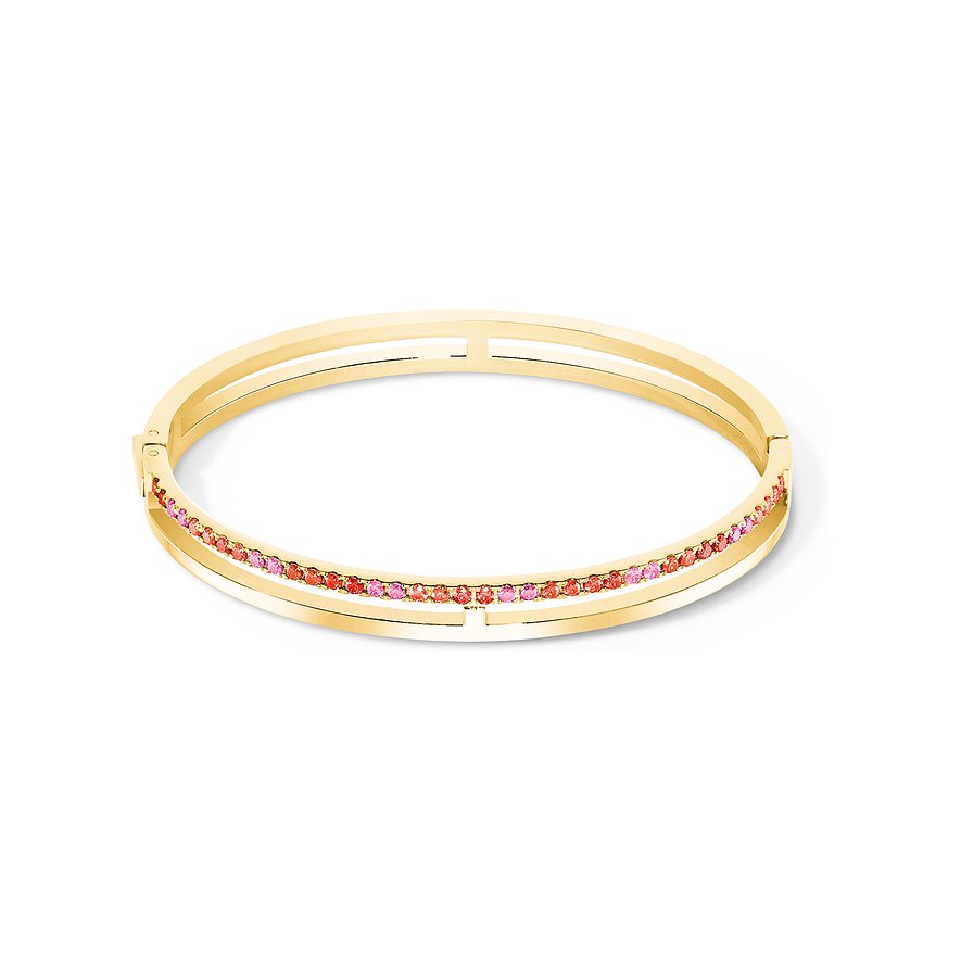 Coeur de Lion Armreif, Damen, Edelstahl, roségold