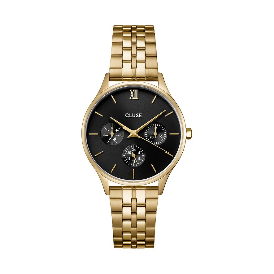 Cluse Damenuhr Minuit Multifunction CW10707