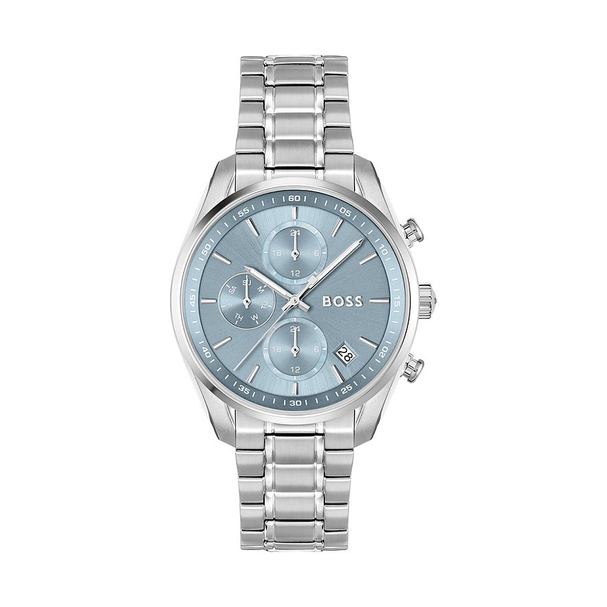 Boss Damenuhr Grand Tour Ladies 1502767, Damen, Edelstahl, Armband: Edelstahl, Quarz, analog