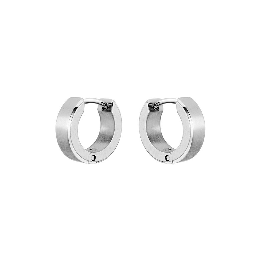 Boss Ohrstecker ODELL, Herren, Edelstahl, silber