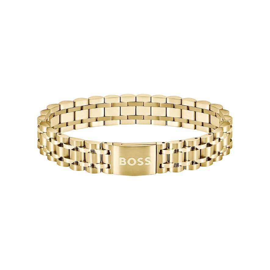 Boss Armband OWAN, Herren, Edelstahl, gold