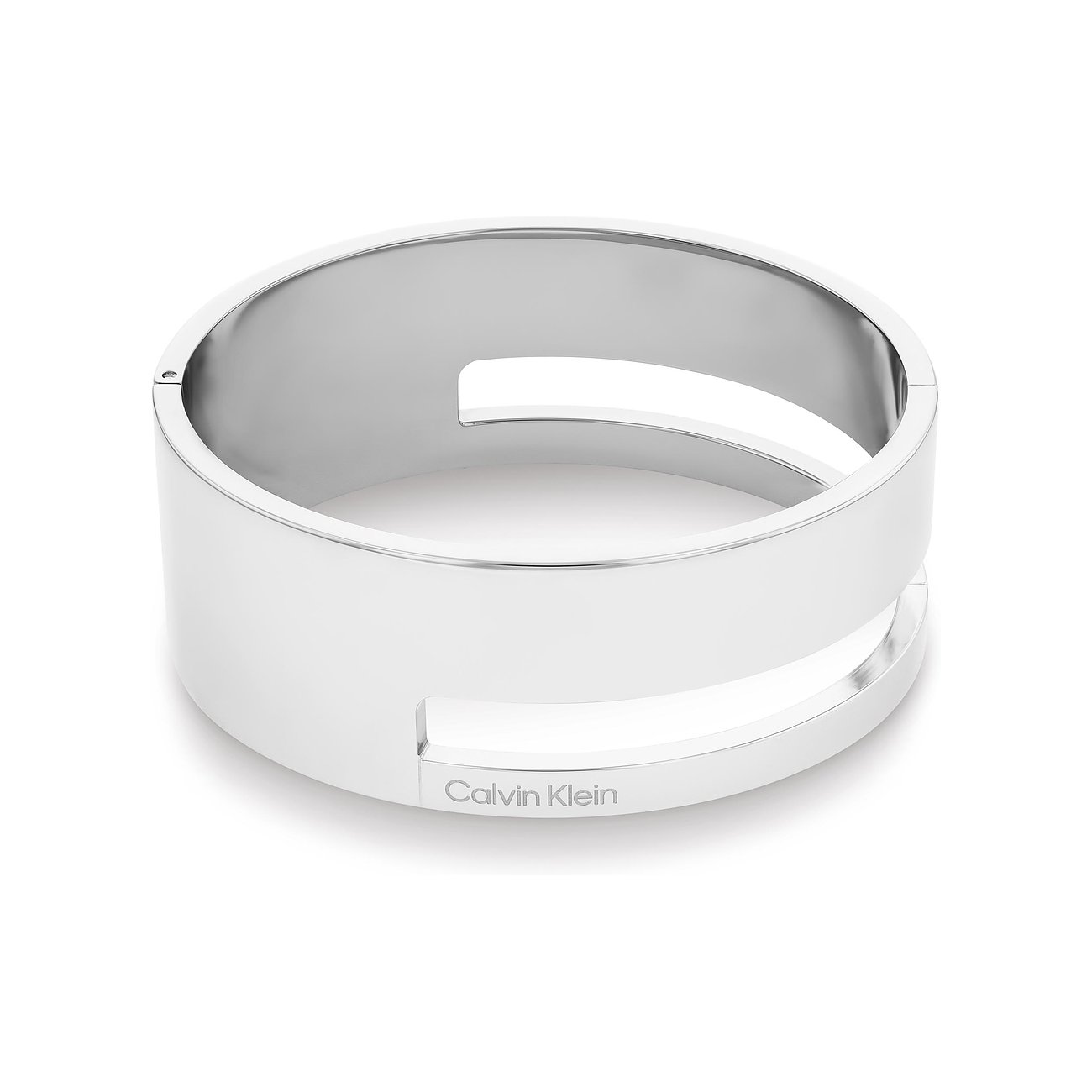 Calvin Klein Armband aus Edelstahl mit offenem Design.