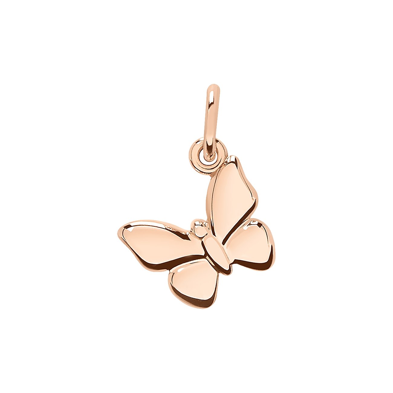 DoDo Anhängeschmuck aus 375 Roségold als Schmetterling.