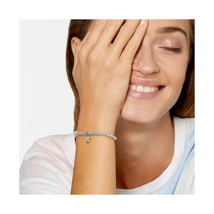 DoDo hanger van 375 roségoud met tsavoriet.