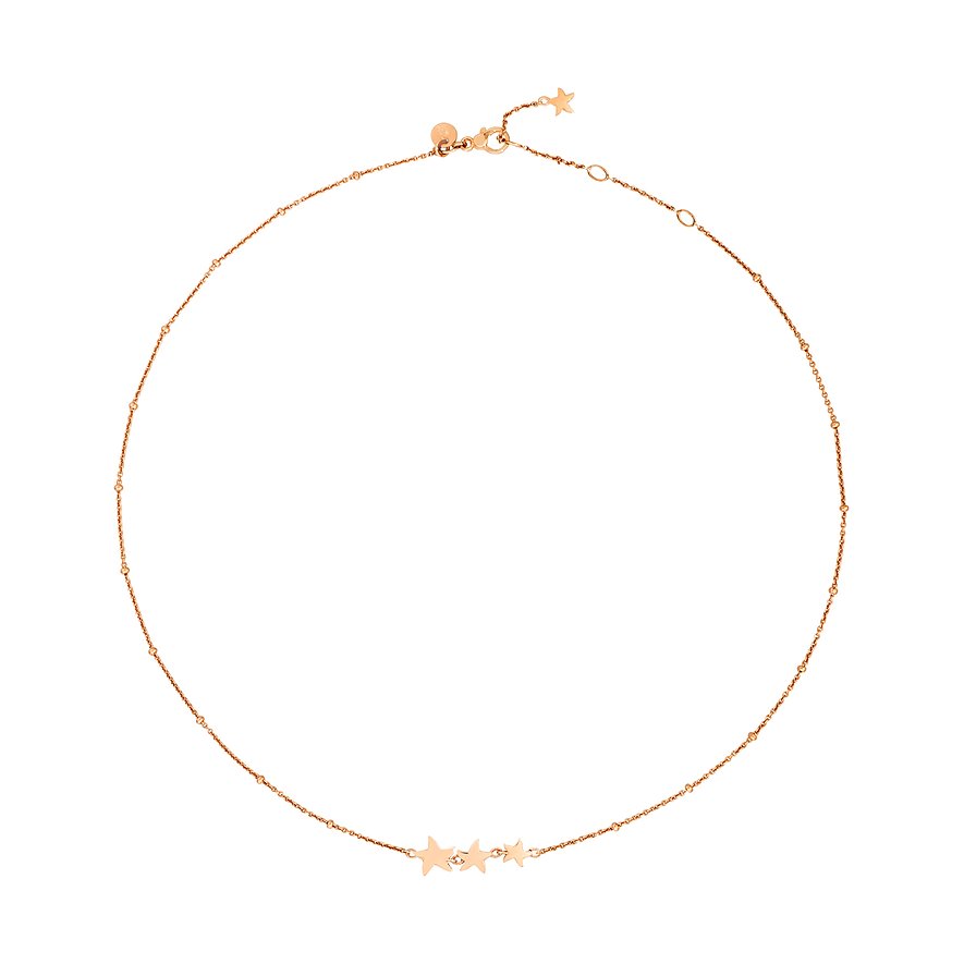 DoDo Kette Stellina, Damen, 375er Roségold, roségold