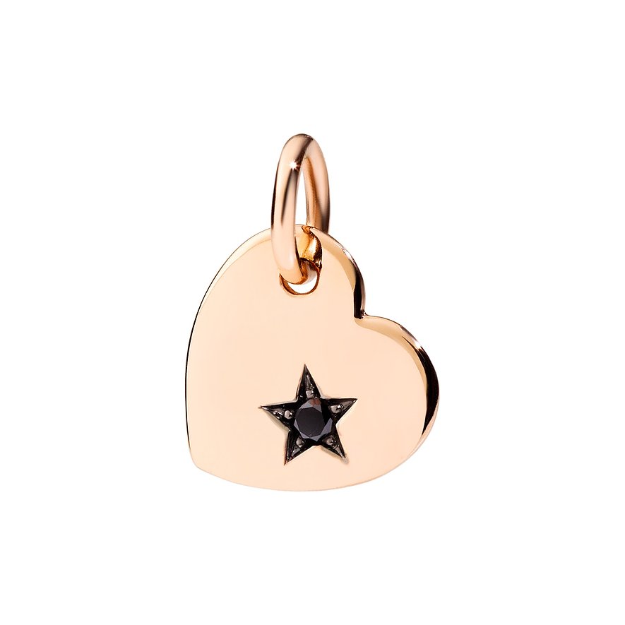 DoDo Charm Cuore, Damen, 375er Roségold, roségold