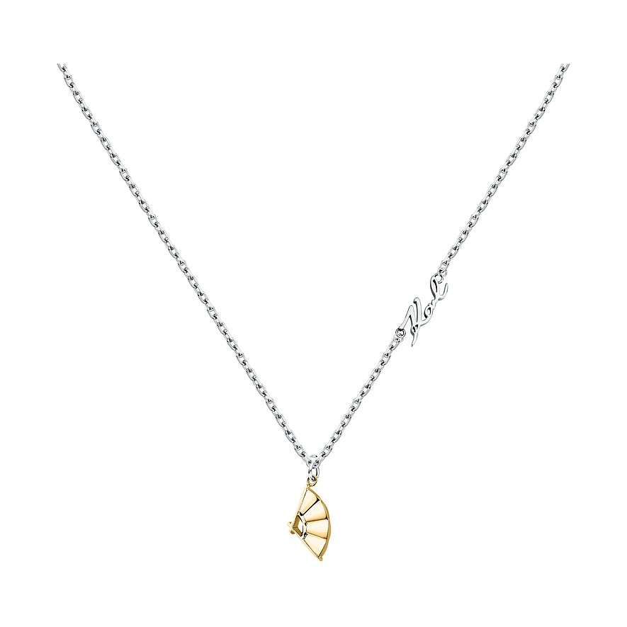 Karl Lagerfeld Kette, Damen, Edelstahl, gelbgold
